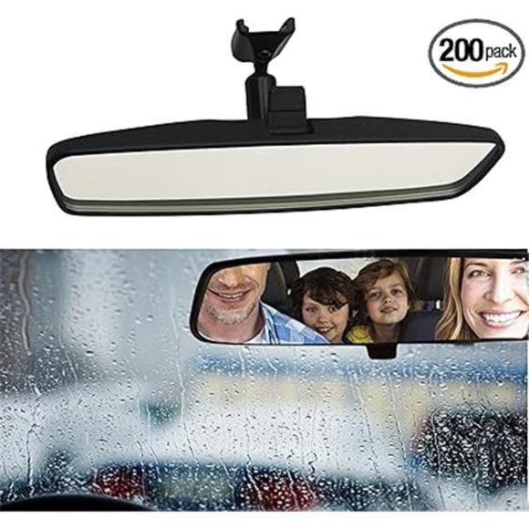 10.5" Rear view mirror, Interior mirror rearview mirror Kit Compatible - Picture 7 of 7